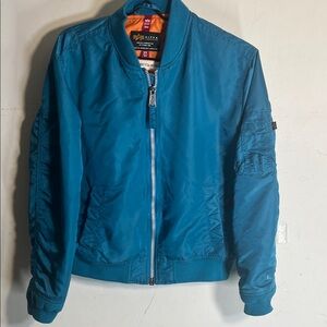 Alpha Industries MA-1 Flight Jacket Sz Medium approx measurements